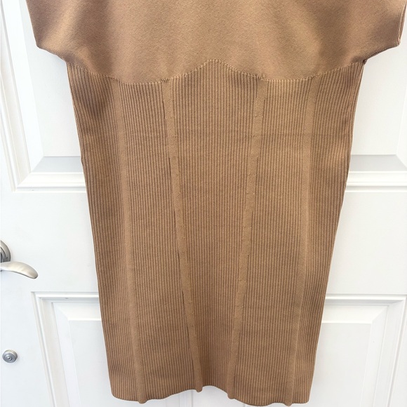 NWT By Anthropologie Mock-Neck Mini Dress XL - Picture 9 of 14